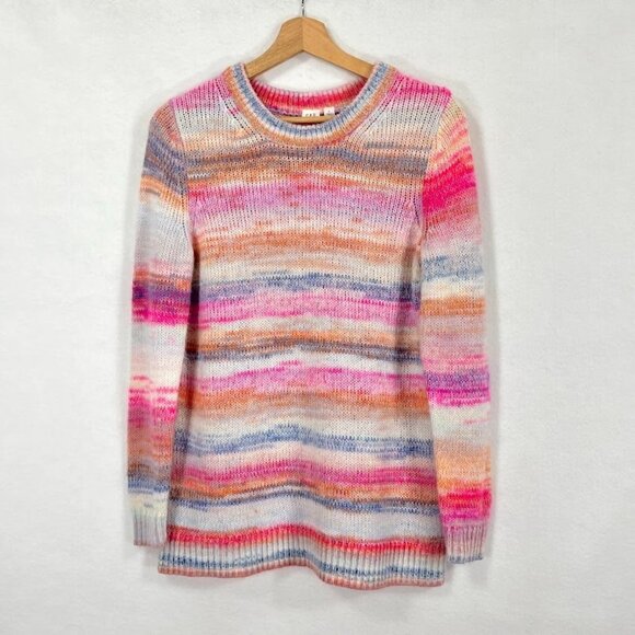 Gap Space Dyed Pullover Sweater Pastel Grandma Cottage School Boho Soft S - Picture 2 of 5